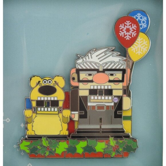 New Disney Pin Christmas Nutcracker UP Carl Dog Jumbo Boxed Pin LE 550 - Picture 2 of 4